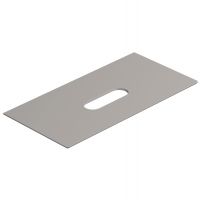 Столешница керамическая Catalano 831000032 100x50см с отверстием  цвет: Tortora Satinato схема 1