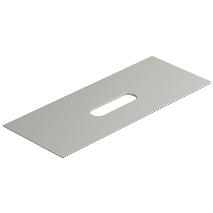 Столешница керамическая Catalano 831250023 125x50см с отверстием  цвет: Cemento Satinato