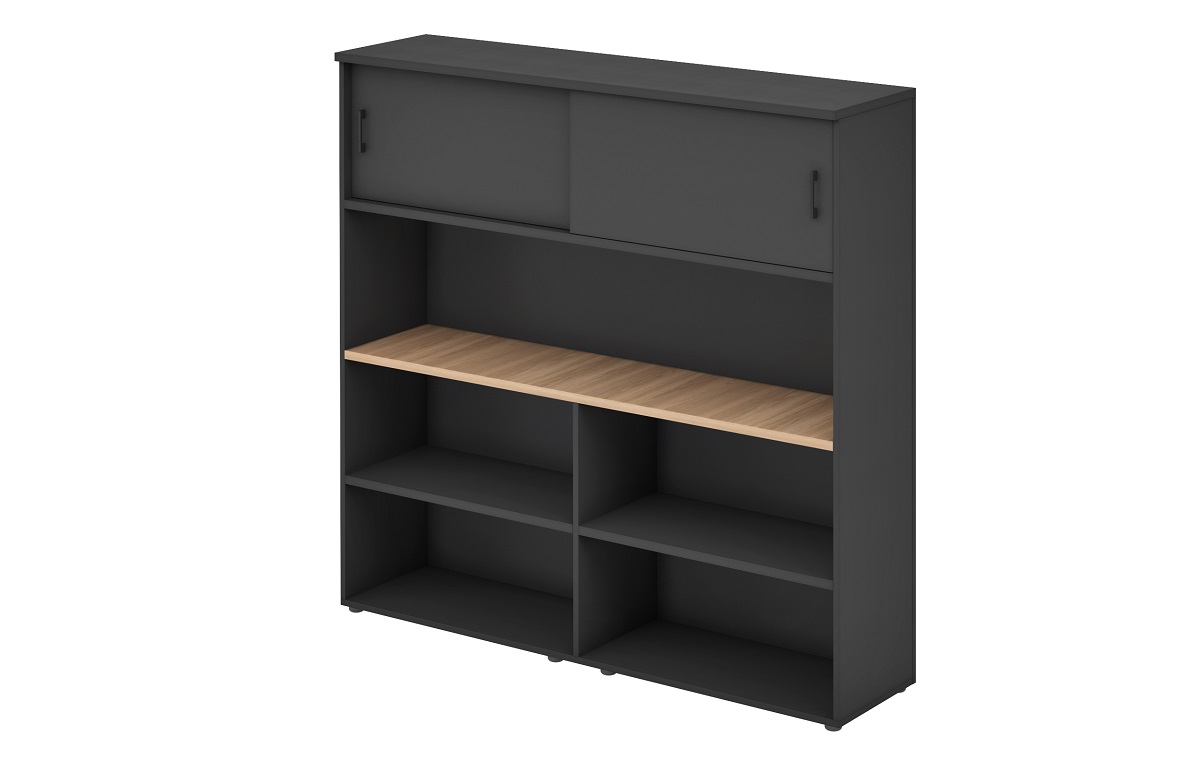 Шкаф-стеллаж разделительный глубиной 420