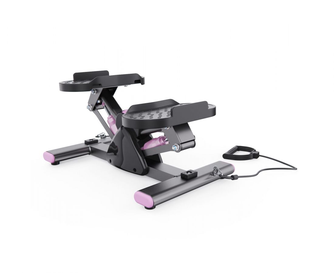 Балансировочный степпер с эспандерами