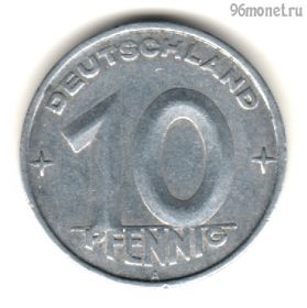 ГДР 10 пфеннигов 1952 А