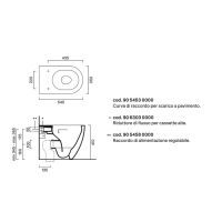 Унитаз напольный безободковый Catalano SFERA 514550001 55x35 см универс.слив смыв Tornado покрытие Cataglaze+ без крепежа схема 10 Унитаз напольный безободковый Catalano SFERA 514550001 55x35 см универс.слив смыв Tornado покрытие Cataglaze+ без крепежа схема 10