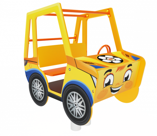 Качалка на пружине Машинка 1200х820х1200