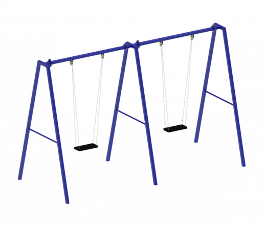 Качели 2000  двойные 3650х1300х2000