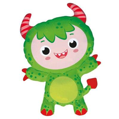 Шар Монстрик зеленый ( 87 см)