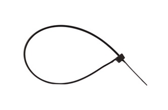 Хомут-стяжка 300х4,0(3,6) GR fix, нейлоновая, черная (100шт/уп)