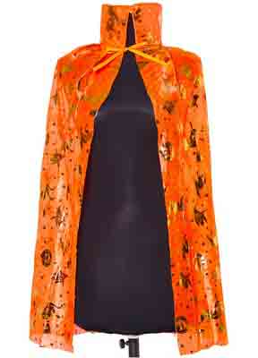 Накидка детская Тыква золото (80 см)