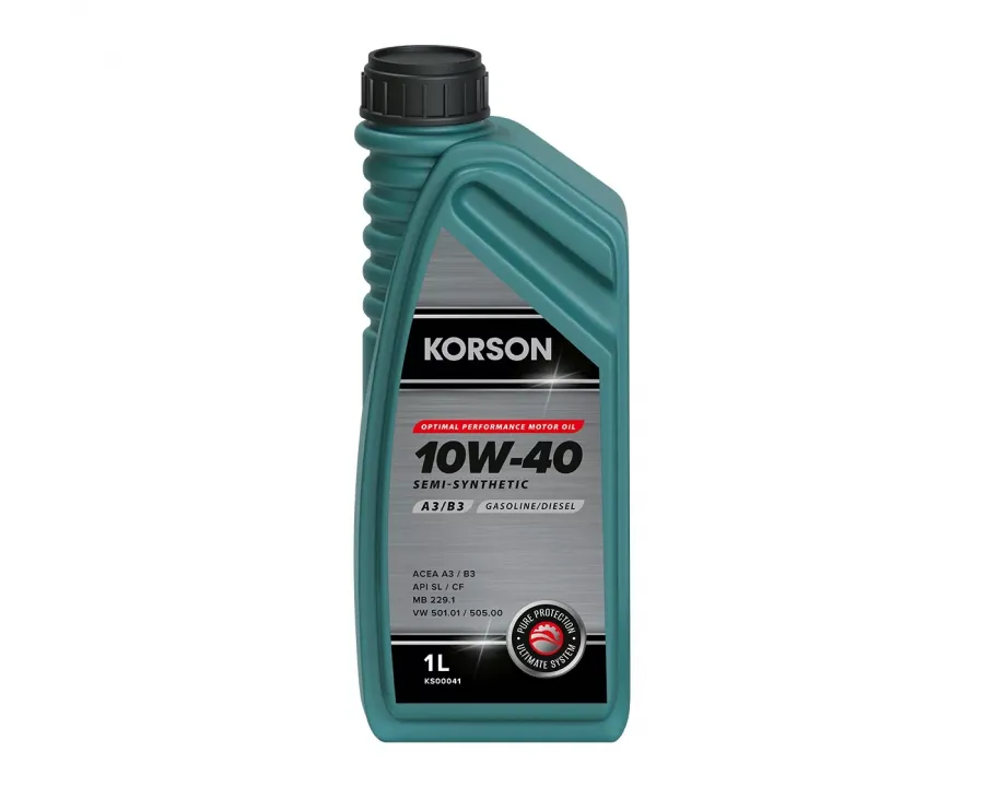Korson Semi - Synthetic 10W⁠-⁠40 A3/B3, 1л