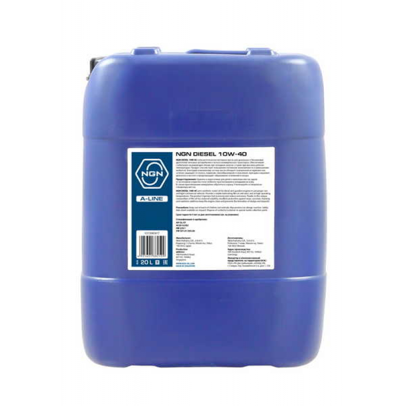 NGN Diesel A-Line 10W-40, 20л