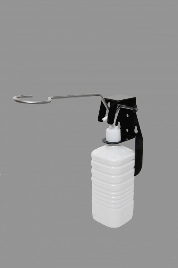 Держатель для антисептика настенный локтевой ДЛТ-1 (с флаконом 1 л)