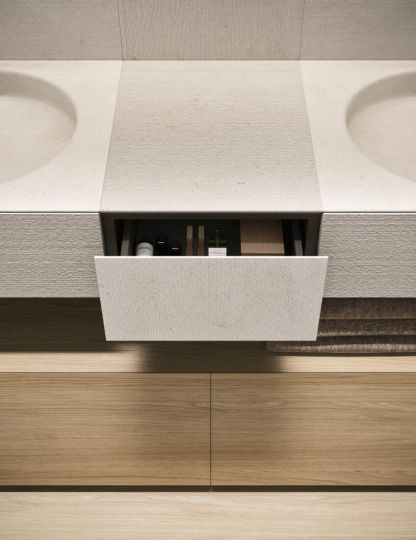 Модульный комплект мебели Mildue Azuko 24.01, с двумя чашами схема 3