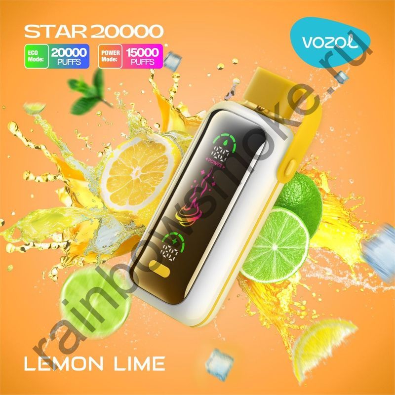 Vozol Star 20000 - Lemon Lime (Лимон Лайм)