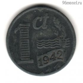 Нидерланды 1 цент 1942