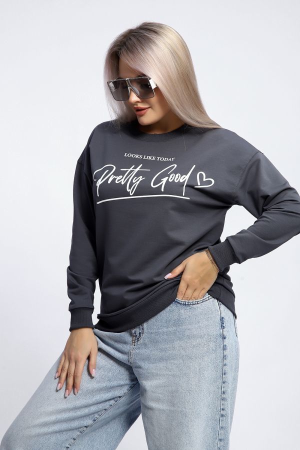 Толстовка 80048 [темно-серый]