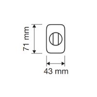 Накладка-фиксатор Linea Cali 005 CV схема