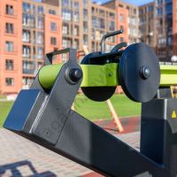 Power-1801 Уличный тренажер Жим вверх с переменной нагрузкой