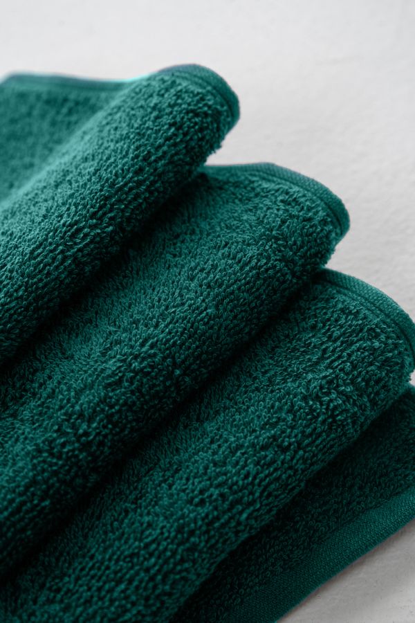 Полотенце махровое банное большое Софатекс 70 * 140 для ванной и бани bs [темно-зеленый]