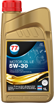 77 Lubricants Motor Oil Synthetic LE 5W-30, 1л