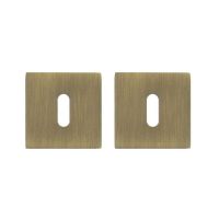 Накладка на межкомнатный замок DND BD04 P (Martinelli) матовая бронза