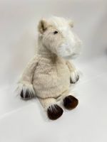 Игрушка мягконабивная Лошадка бежевая, 35 см, в/п 35*25*19 см