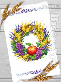 9145 Biser-Art. Рушник спаса