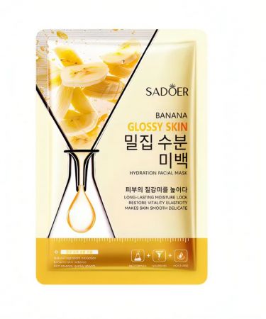 Маска тканевая для лица Sadoer с экстрактом банана  25 мл