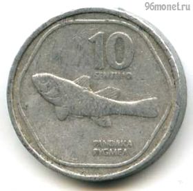 Филиппины 10 сентимо 1983