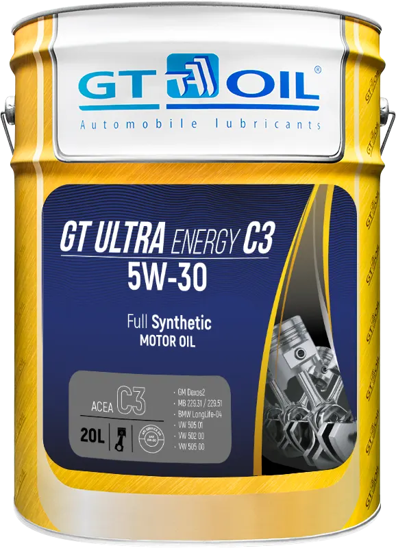 GT OIL Ultra Energy C3 5W-30, 20л
