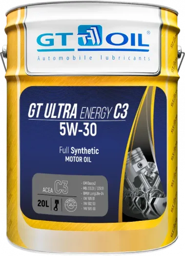 GT OIL Ultra Energy C3 5W-30, 20л