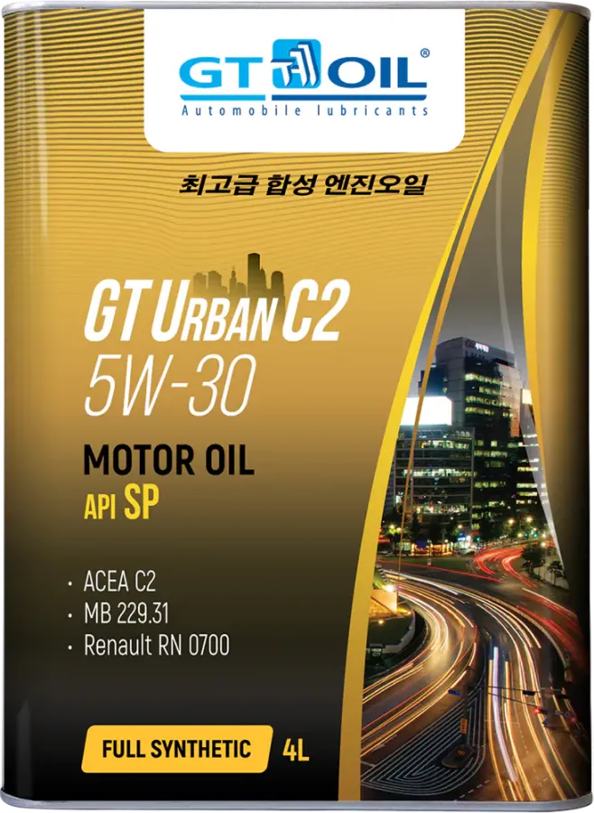 GT OIL Urban C2 5W-30, 4л