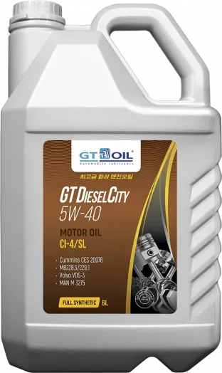 GT OIL Diesel City 5W-40, 6л