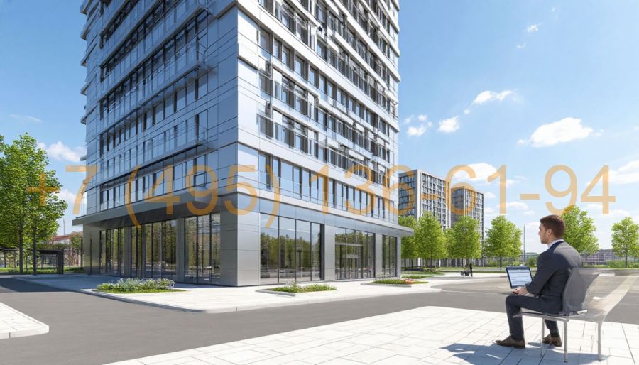 Проект вентилируемого фасада из композитных и алюминиевых кассет стадия КМ (КМД)