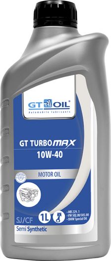 GT OIL Turbo Max 10W-40, 1л