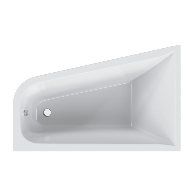 Ванна акриловая Am Pm Spirit 160х100 W72A-160R100W-A2, правая, белый