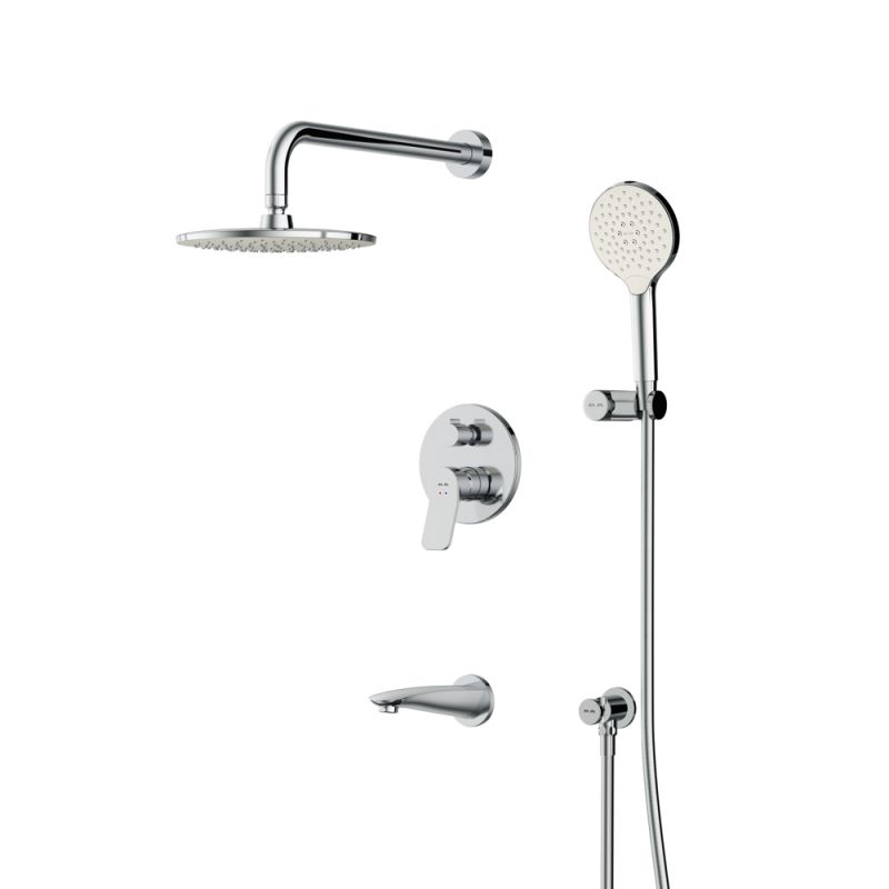 Встраиваемая душевая система со смесителем для душа AM.PM X-Joy FB85A3RH10, хром