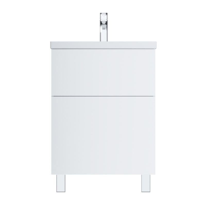 Тумба под раковину AM.PM Gem 60 напольная, белый глянец M90FSX06022WG32