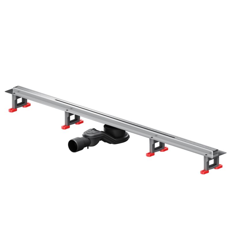 W01SC-S11-100-05SB MasterFlow Трап AM.PM для душа линейный универс затвор Slim line 100см цвет сталь мат