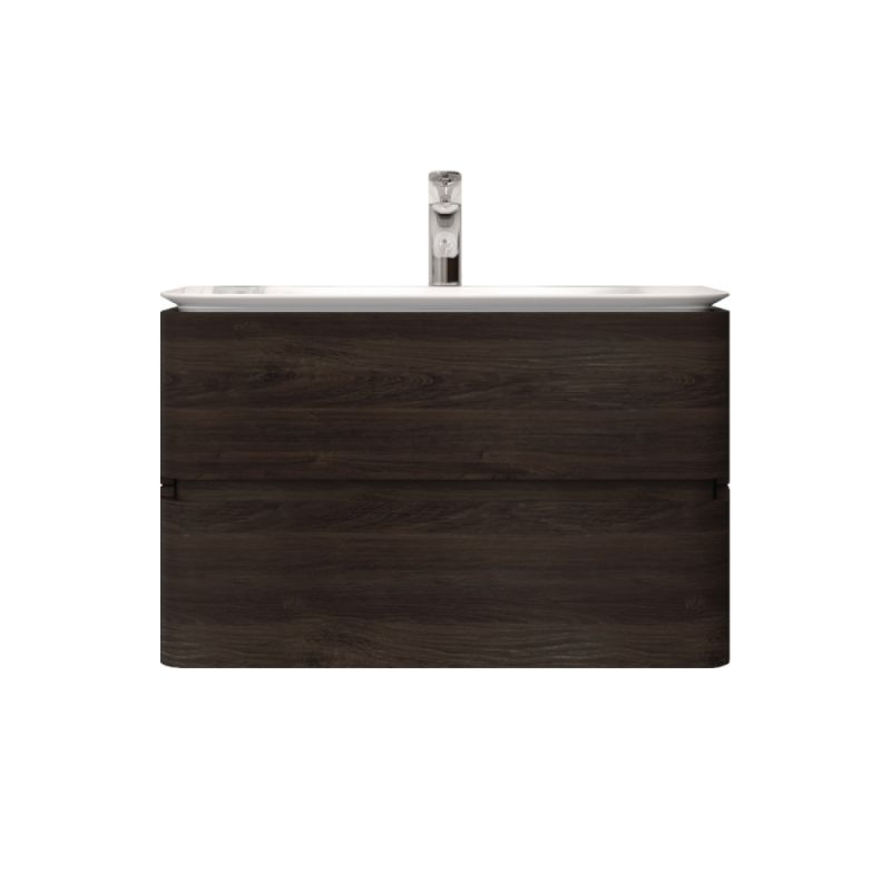 База под раковину AM.PM Sensation подвесная 80 см, табачный дуб M30FHX0802TF