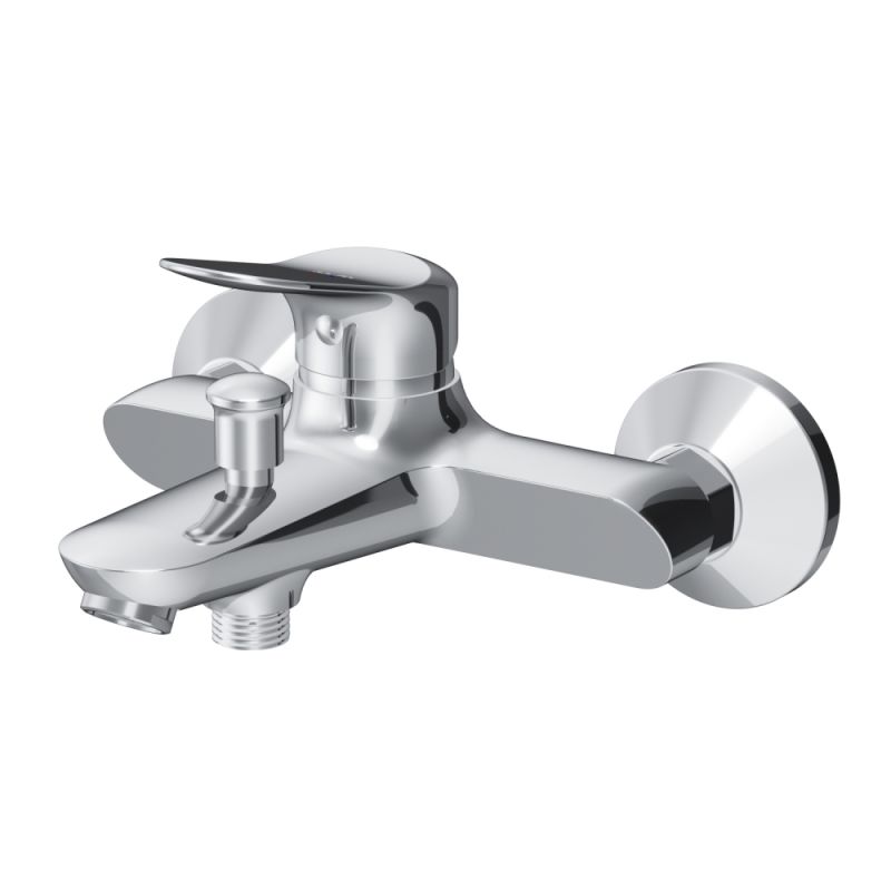 Смеситель для ванны и душа, хром, AM.PM Sunny F85C10000