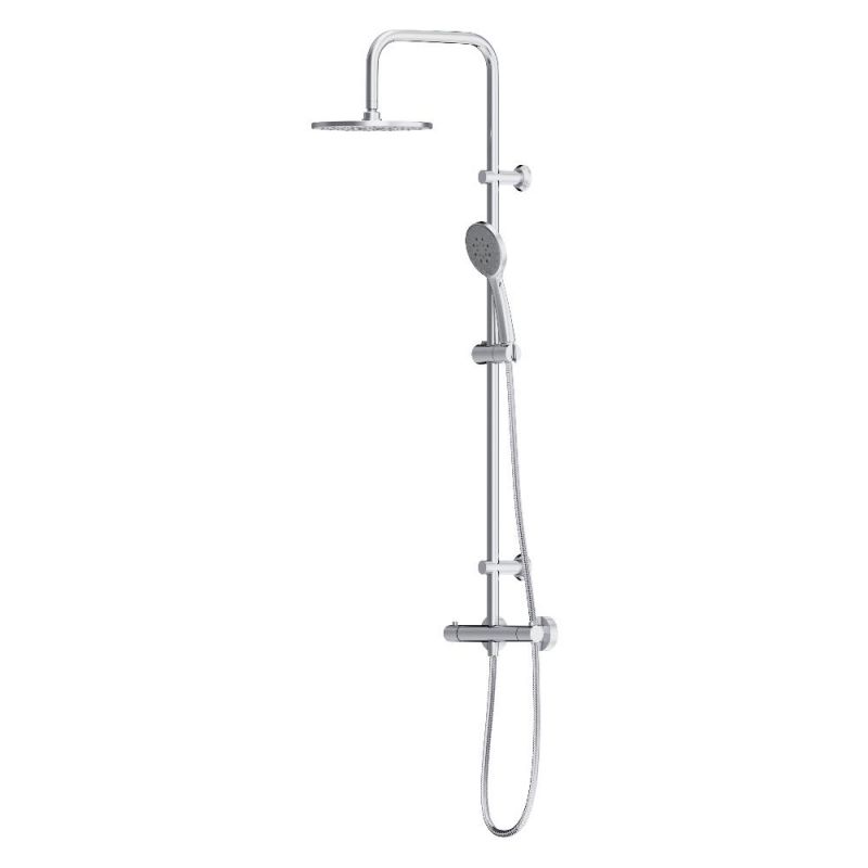 Душевая система с термостатом Dorff Futura D0710400, хром