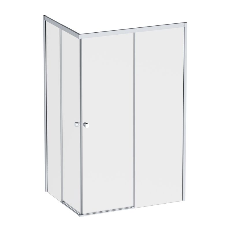 Душевое ограждение AM.PM X-Joy 120x90 см, без поддона, профиль матовый хром, форма прямоугольная W94G-403-120290-MT1K