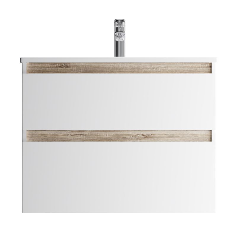 База под раковину AM.PM X-Joy, подвесная, 80 см, 2 ящика, белый глянец M85AFHX0802WG