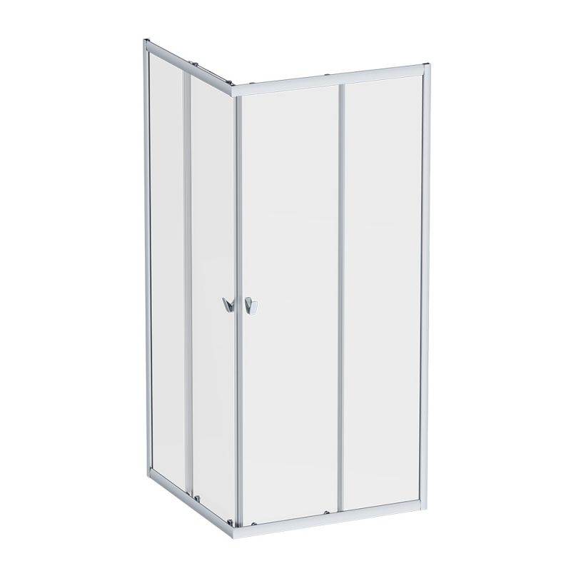 Душевое ограждение 90x90 см, без поддона AM.PM Sunny хром матовый W87G-403-9090-MT
