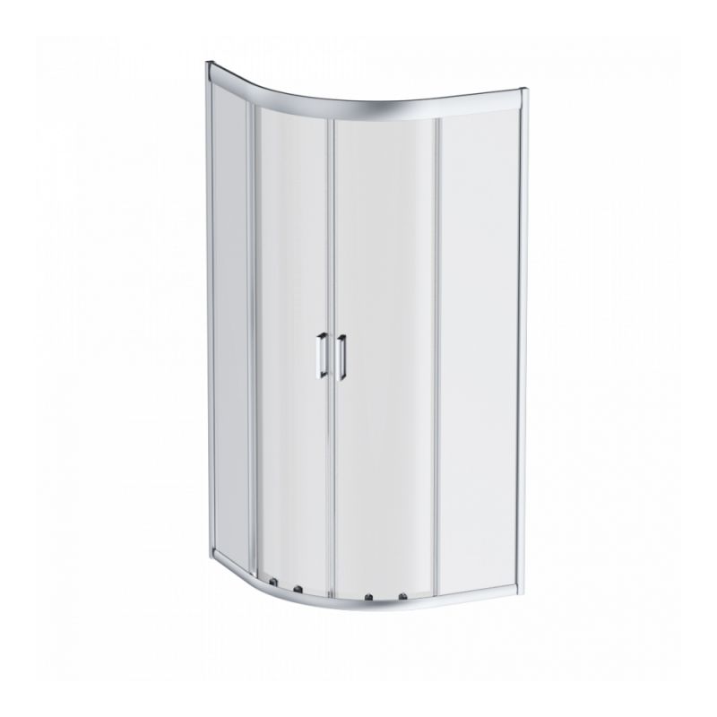 Душевое ограждение 90x90 AM.PM Gem W90G-401-090WT прозрачное стекло без поддона