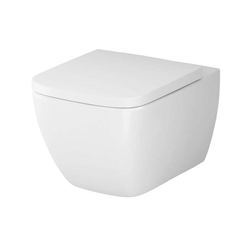 Унитаз подвесной AM.PM Gem C901701SC с сиденьем безободковый