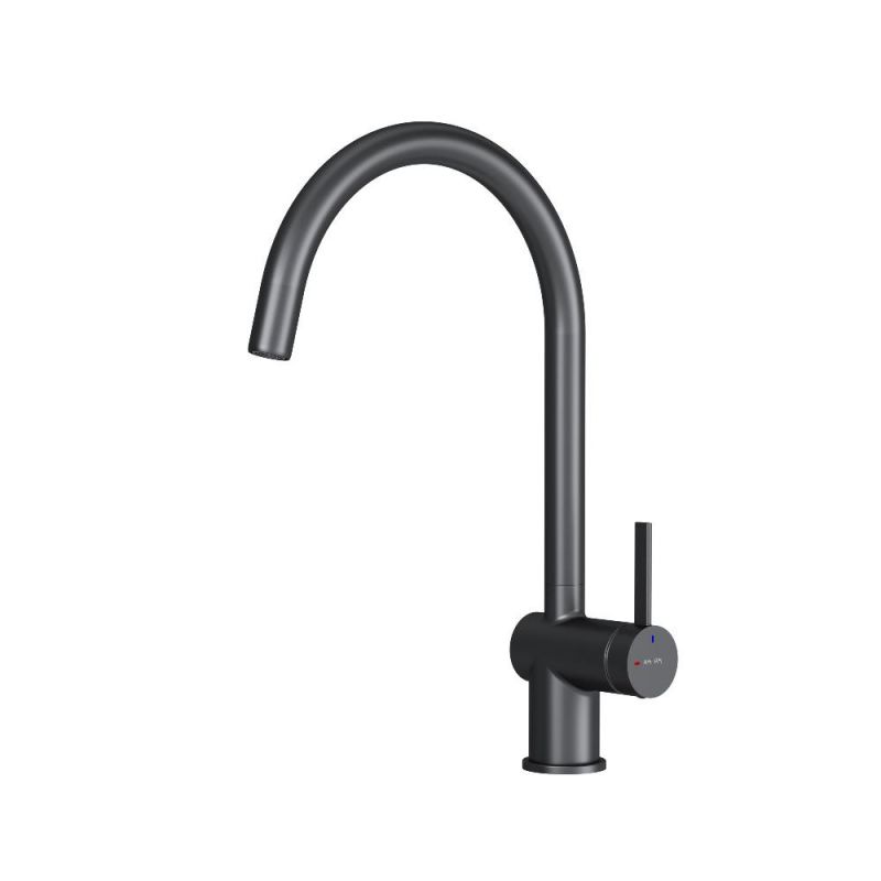 Смеситель для кухни, С-излив AM.PM Func, черный F8F07022