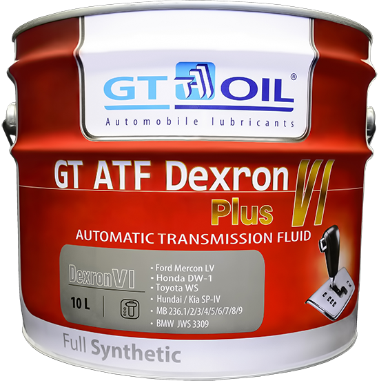 GT Oil ATF Dexron VI Plus, 10л