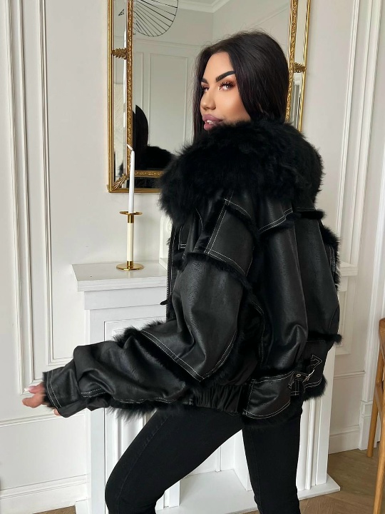 Комбинированная куртка (зима)