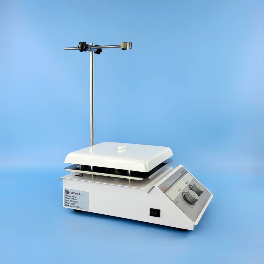 Магнитная мешалка с нагревом Labdevices-20 на 20 литров