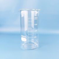 Стакан лабораторный высокий Labdevices В-1-2000, 2000 мл, стекло Boro 3.3, градуированный